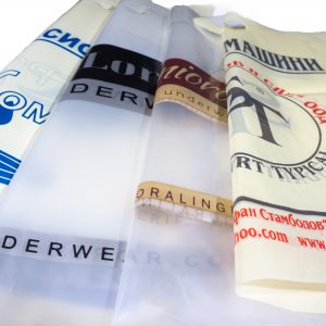 Plastic bags, printed bags
